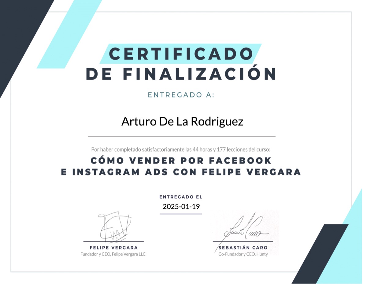 Certificación Meta Marketing